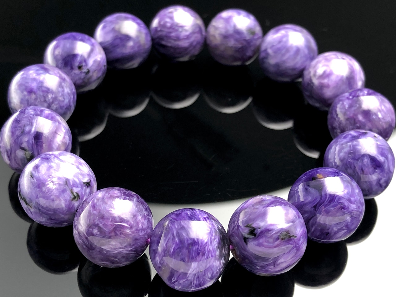 ¡Ú1ÅÀʪ¡ÛÀ¤³¦»°Âç¥Ò¡¼¥ê¥ó¥°¥¹¥È¡¼¥ó¡ú¥í¥·¥¢»º¡úÅ·Á³ÀХ֥쥹¥ì¥Ã¥È/¥Á¥ã¥í¥¢¥¤¥È¡Ê¥Á¥ã¥íÀÐ/Charoite¡Ë/¥é¥¦¥ó¥É/Ìó14mm/1ËÜ¡ÚÅ·Á³ÀÐ/¥Ñ¥ï¡¼¥¹¥È¡¼¥ó¡Û¡Ú¥¢¥á¥ê¥«¥Ä¡¼¥½¥ó¡¦¹á¹ÁŸ¼¨²ñ¡¦À¤³¦³ÆÃϽПÉÊÇ㤤ÉÕ¤±¡Û