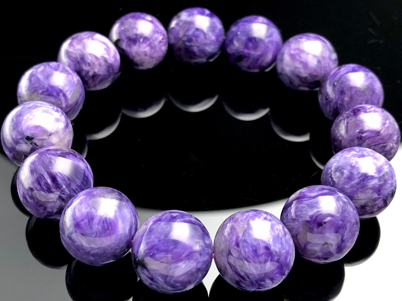 ¡Ú1ÅÀʪ¡ÛÀ¤³¦»°Âç¥Ò¡¼¥ê¥ó¥°¥¹¥È¡¼¥ó¡ú¥í¥·¥¢»º¡úÅ·Á³ÀХ֥쥹¥ì¥Ã¥È/¥Á¥ã¥í¥¢¥¤¥È¡Ê¥Á¥ã¥íÀÐ/Charoite¡Ë/¥é¥¦¥ó¥É/Ìó14mm/1ËÜ¡ÚÅ·Á³ÀÐ/¥Ñ¥ï¡¼¥¹¥È¡¼¥ó¡Û¡Ú¥¢¥á¥ê¥«¥Ä¡¼¥½¥ó¡¦¹á¹ÁŸ¼¨²ñ¡¦À¤³¦³ÆÃϽПÉÊÇ㤤ÉÕ¤±¡Û