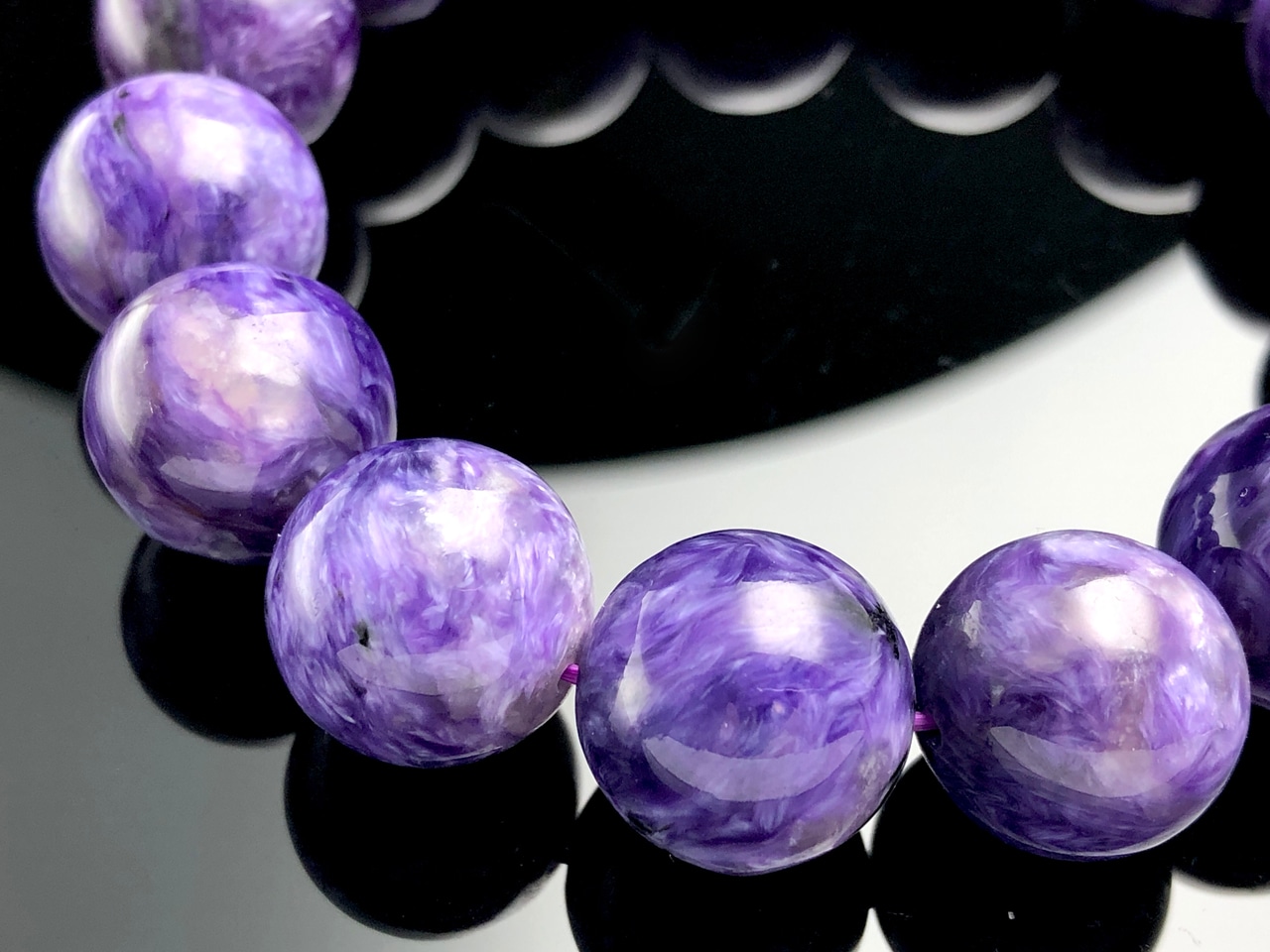 ¡Ú1ÅÀʪ¡ÛÀ¤³¦»°Âç¥Ò¡¼¥ê¥ó¥°¥¹¥È¡¼¥ó¡ú¥í¥·¥¢»º¡úÅ·Á³ÀХ֥쥹¥ì¥Ã¥È/¥Á¥ã¥í¥¢¥¤¥È¡Ê¥Á¥ã¥íÀÐ/Charoite¡Ë/¥é¥¦¥ó¥É/Ìó14mm/1ËÜ¡ÚÅ·Á³ÀÐ/¥Ñ¥ï¡¼¥¹¥È¡¼¥ó¡Û¡Ú¥¢¥á¥ê¥«¥Ä¡¼¥½¥ó¡¦¹á¹ÁŸ¼¨²ñ¡¦À¤³¦³ÆÃϽПÉÊÇ㤤ÉÕ¤±¡Û