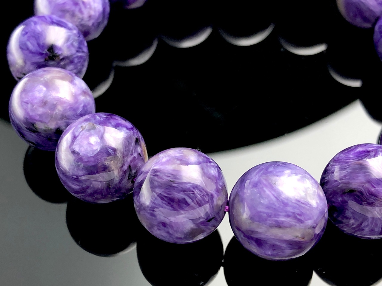 ¡Ú1ÅÀʪ¡ÛÀ¤³¦»°Âç¥Ò¡¼¥ê¥ó¥°¥¹¥È¡¼¥ó¡ú¥í¥·¥¢»º¡úÅ·Á³ÀХ֥쥹¥ì¥Ã¥È/¥Á¥ã¥í¥¢¥¤¥È¡Ê¥Á¥ã¥íÀÐ/Charoite¡Ë/¥é¥¦¥ó¥É/Ìó14mm/1ËÜ¡ÚÅ·Á³ÀÐ/¥Ñ¥ï¡¼¥¹¥È¡¼¥ó¡Û¡Ú¥¢¥á¥ê¥«¥Ä¡¼¥½¥ó¡¦¹á¹ÁŸ¼¨²ñ¡¦À¤³¦³ÆÃϽПÉÊÇ㤤ÉÕ¤±¡Û