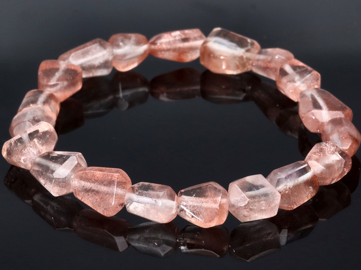 天然石アイリスアメジストブレスレットアイリスクォーツ ❤️〈392〉恋愛の悩みを解消し、恋愛のあらゆる願いを叶える