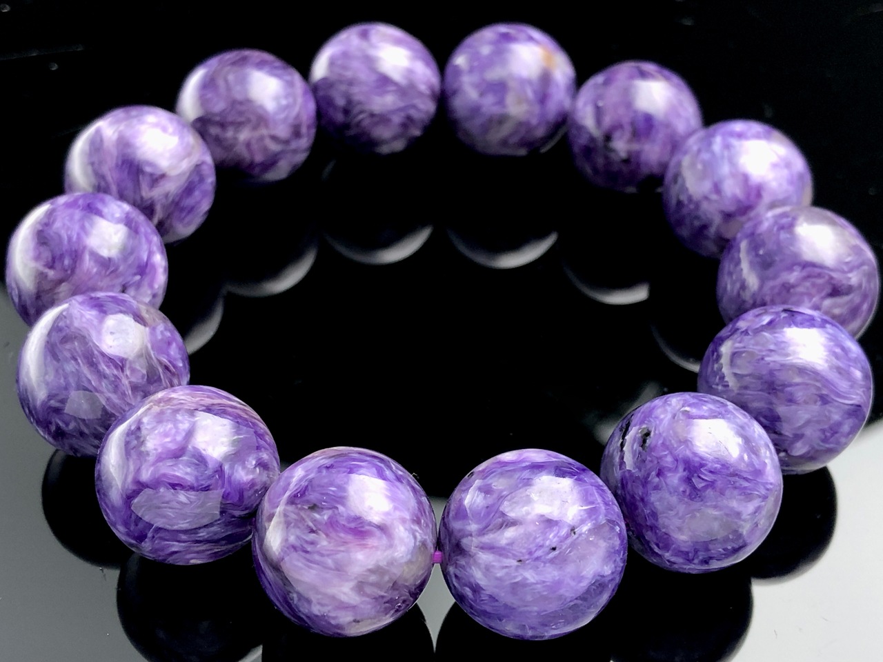 ��1��ʪ����������ҡ���󥰥��ȡ��������������ŷ���Х֥쥹��å�/����������ȡʥ������/Charoite��/�饦���/��16mm/1�ܡ�ŷ����/�ѥ���ȡ���ۡڥ���ꥫ�ġ����󡦹��Ÿ�����������Ͻ�Ÿ���㤤�դ���