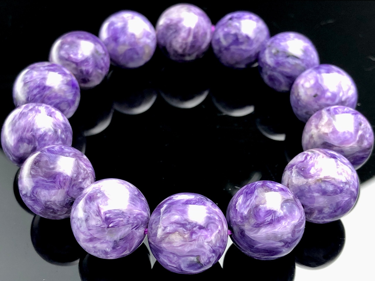 ��1��ʪ����������ҡ���󥰥��ȡ��������������ŷ���Х֥쥹��å�/����������ȡʥ������/Charoite��/�饦���/��16mm/1�ܡ�ŷ����/�ѥ���ȡ���ۡڥ���ꥫ�ġ����󡦹��Ÿ�����������Ͻ�Ÿ���㤤�դ���