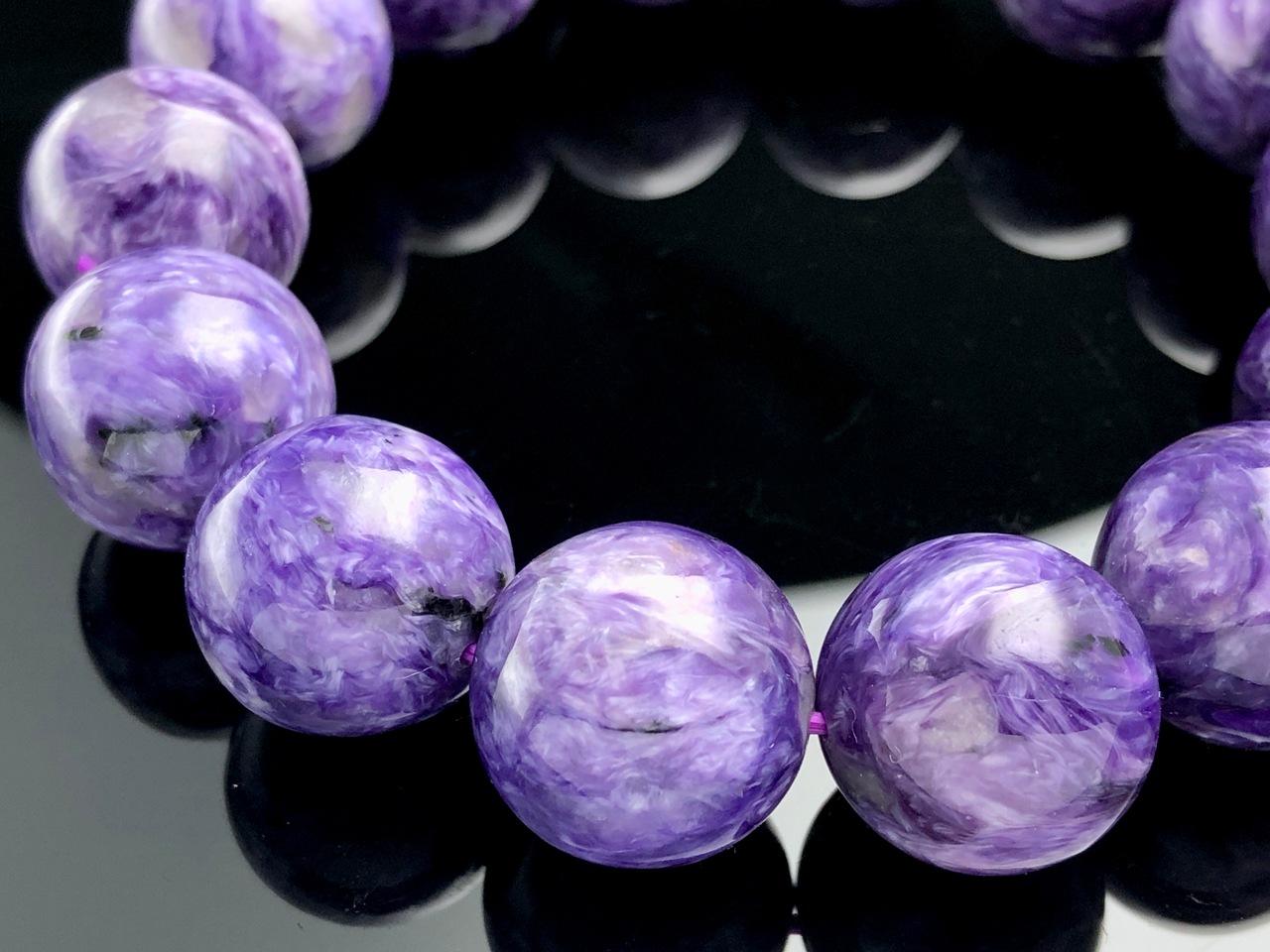 ��1��ʪ����������ҡ���󥰥��ȡ��������������ŷ���Х֥쥹��å�/����������ȡʥ������/Charoite��/�饦���/��16mm/1�ܡ�ŷ����/�ѥ���ȡ���ۡڥ���ꥫ�ġ����󡦹��Ÿ�����������Ͻ�Ÿ���㤤�դ���