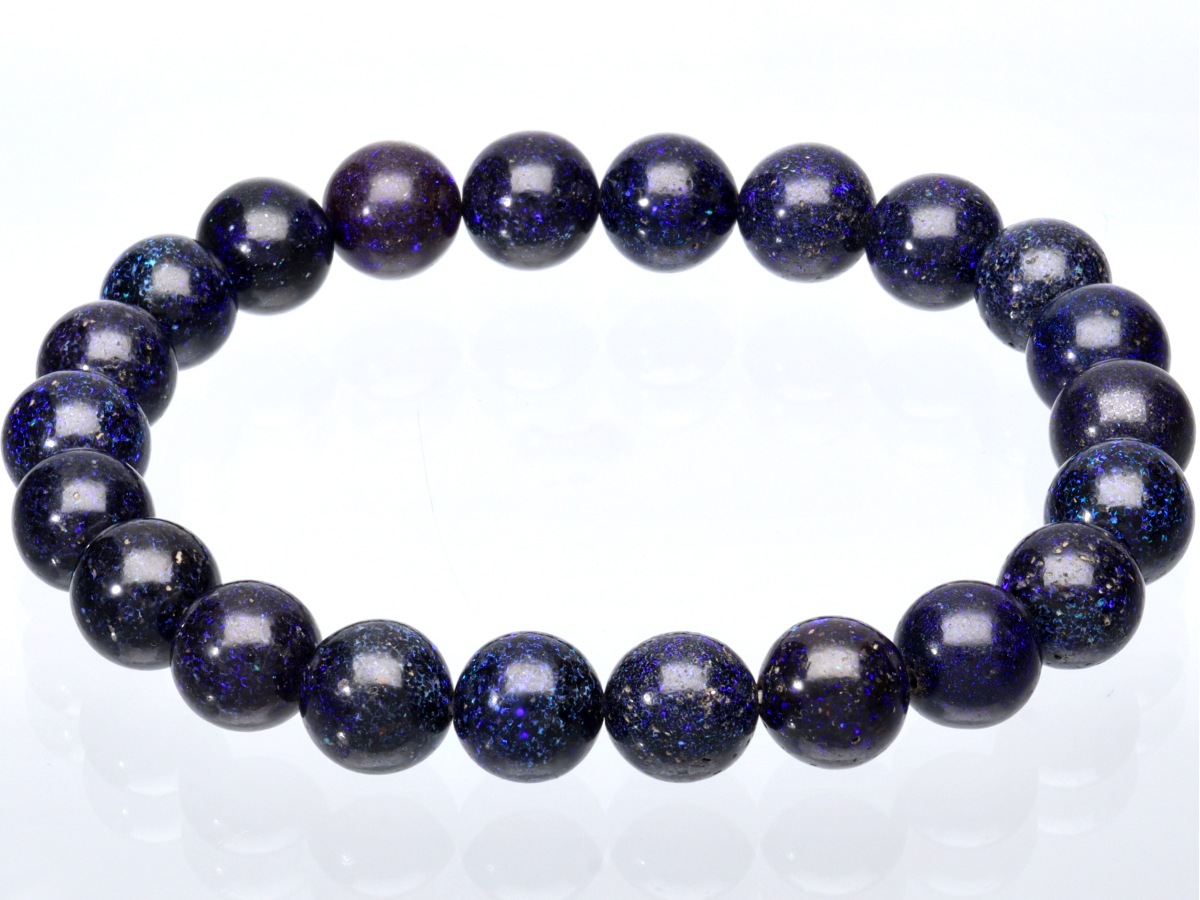 タイチンルチルクォーツマトリックスオパール（10ミリ）ブレスレット