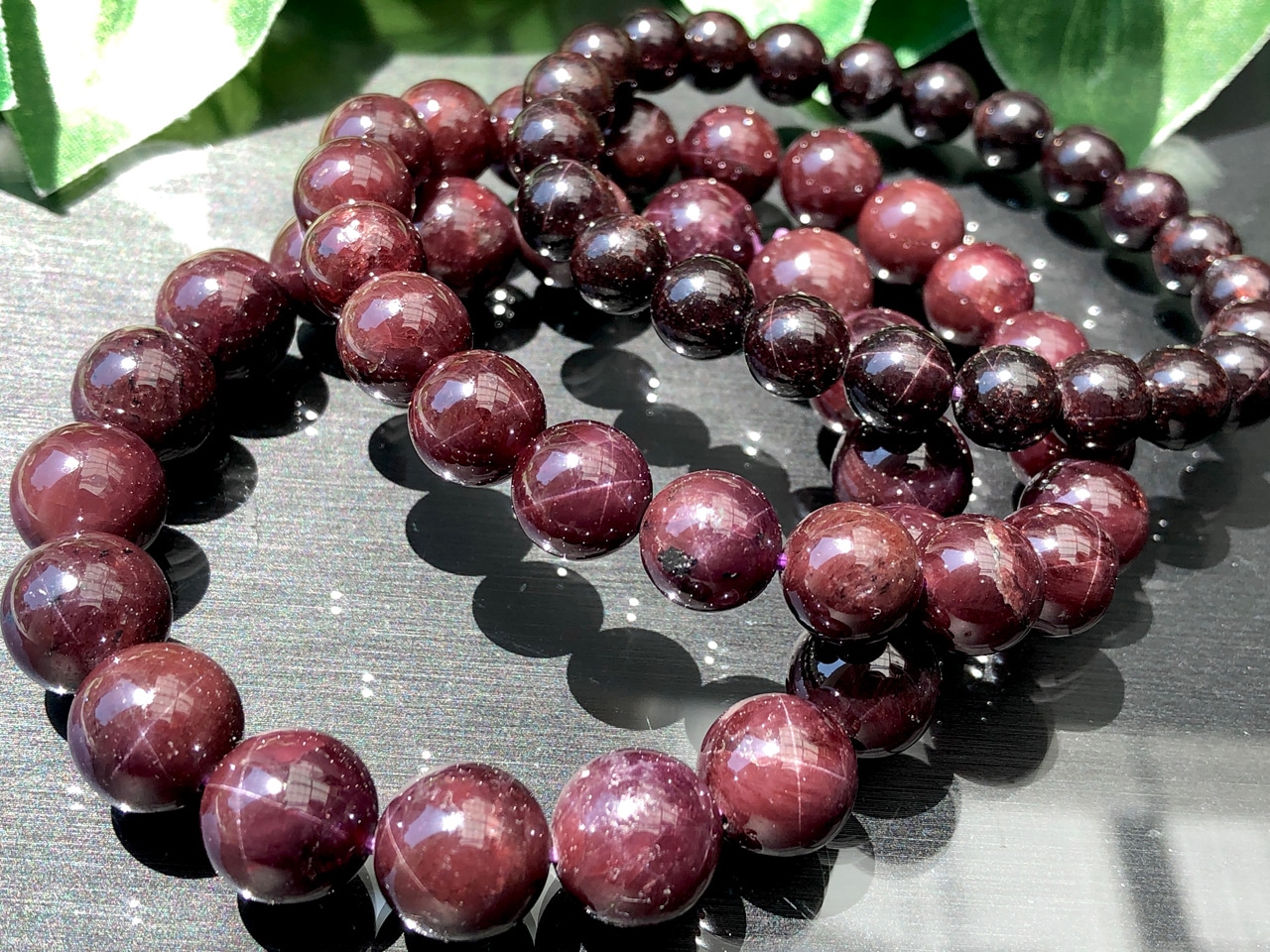 高品質◇マダガスカル産◇スター入り◇天然石ディープローズクォーツ約