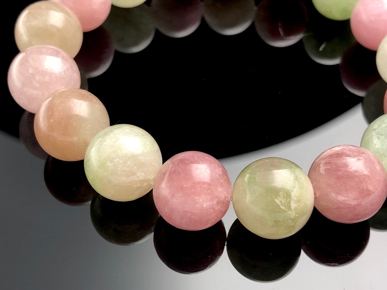 ��1��ʪ�ۥ֥饸�뻺��ŷ���Х֥쥹��å�/�����ǥ��ȥ�ޥ��(Tourmaline/�ŵ���)/�饦���/��12mm/1�ܡ�ŷ����/�ѥ���ȡ���ۡڥ���ꥫ�ġ����󡦹��Ÿ�����������Ͻ�Ÿ���㤤�դ���