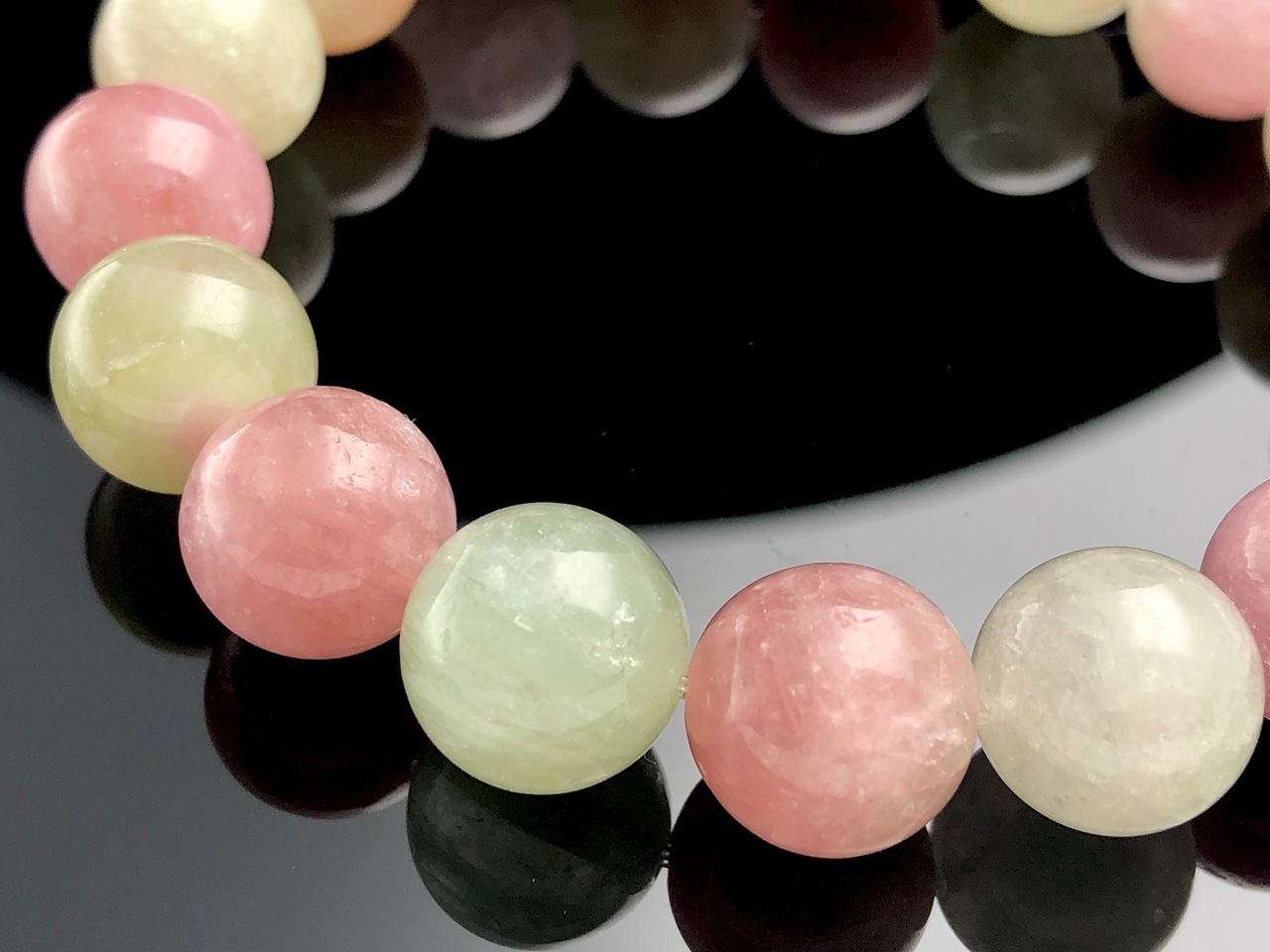 ��1��ʪ�ۥ֥饸�뻺��ŷ���Х֥쥹��å�/�����ǥ��ȥ�ޥ��(Tourmaline/�ŵ���)/�饦���/��12mm/1�ܡ�ŷ����/�ѥ���ȡ���ۡڥ���ꥫ�ġ����󡦹��Ÿ�����������Ͻ�Ÿ���㤤�դ���