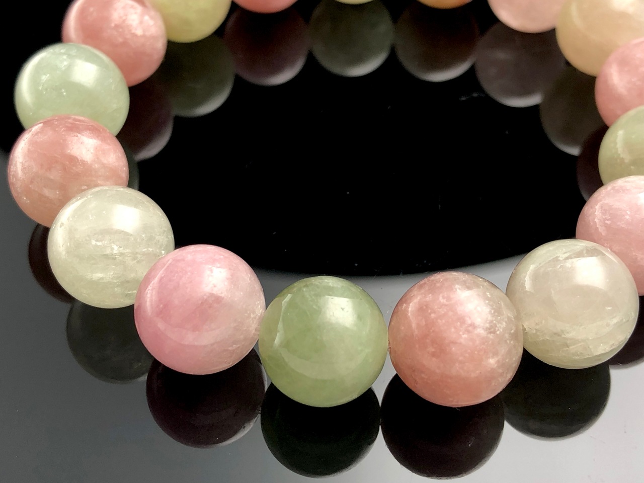 ��1��ʪ�ۥ֥饸�뻺��ŷ���Х֥쥹��å�/�����ǥ��ȥ�ޥ��(Tourmaline/�ŵ���)/�饦���/��12mm/1�ܡ�ŷ����/�ѥ���ȡ���ۡڥ���ꥫ�ġ����󡦹��Ÿ�����������Ͻ�Ÿ���㤤�դ���