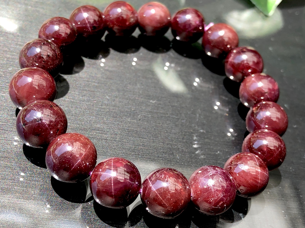天然石ブレスレットタロガーネットディープローズクォーツアンバー水晶 天然石ブレスレットタロガーネットディープローズクォーツ
