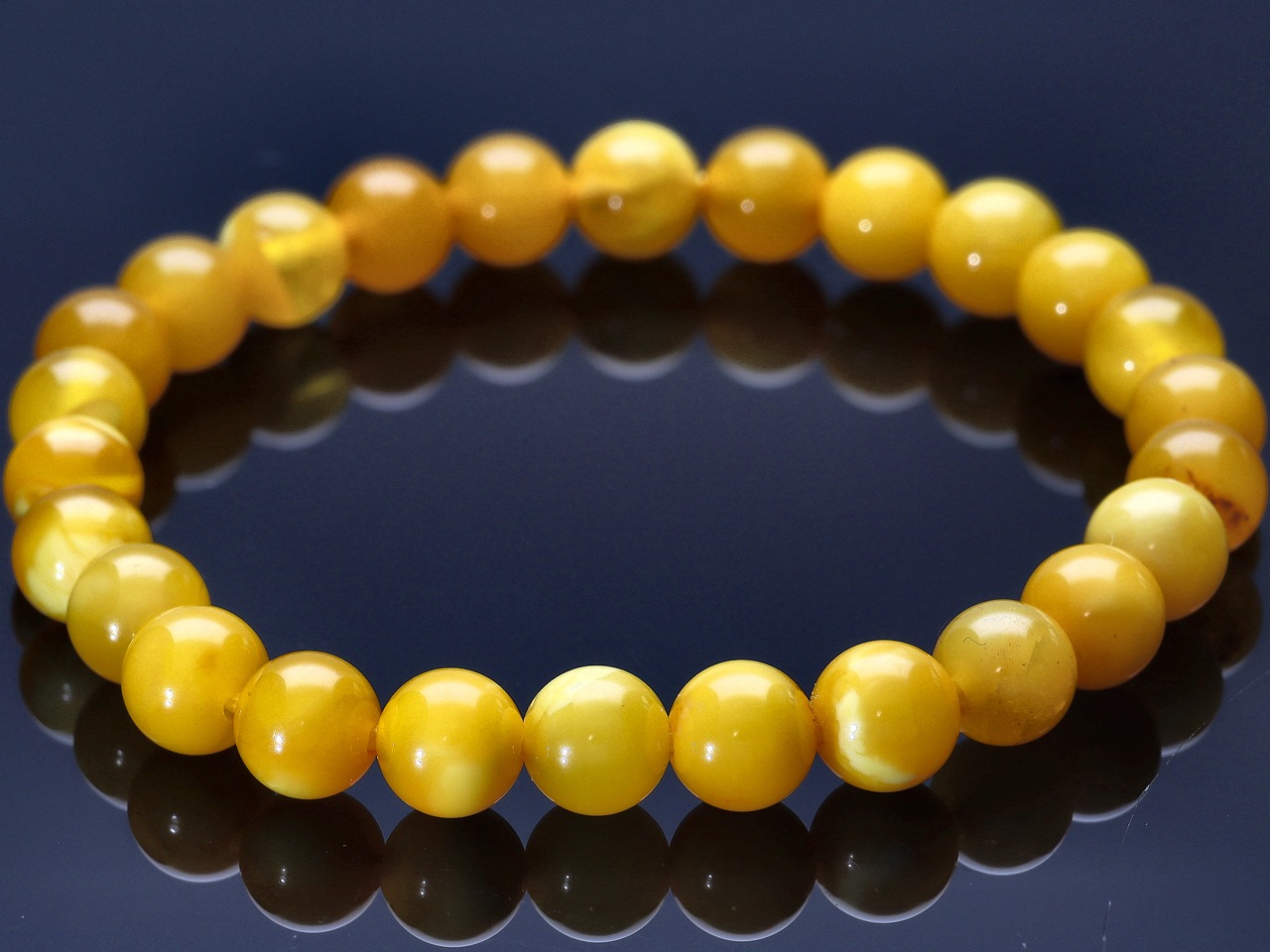 ファッションの 天然琥珀蜜蝋ブレスレット アクセサリー