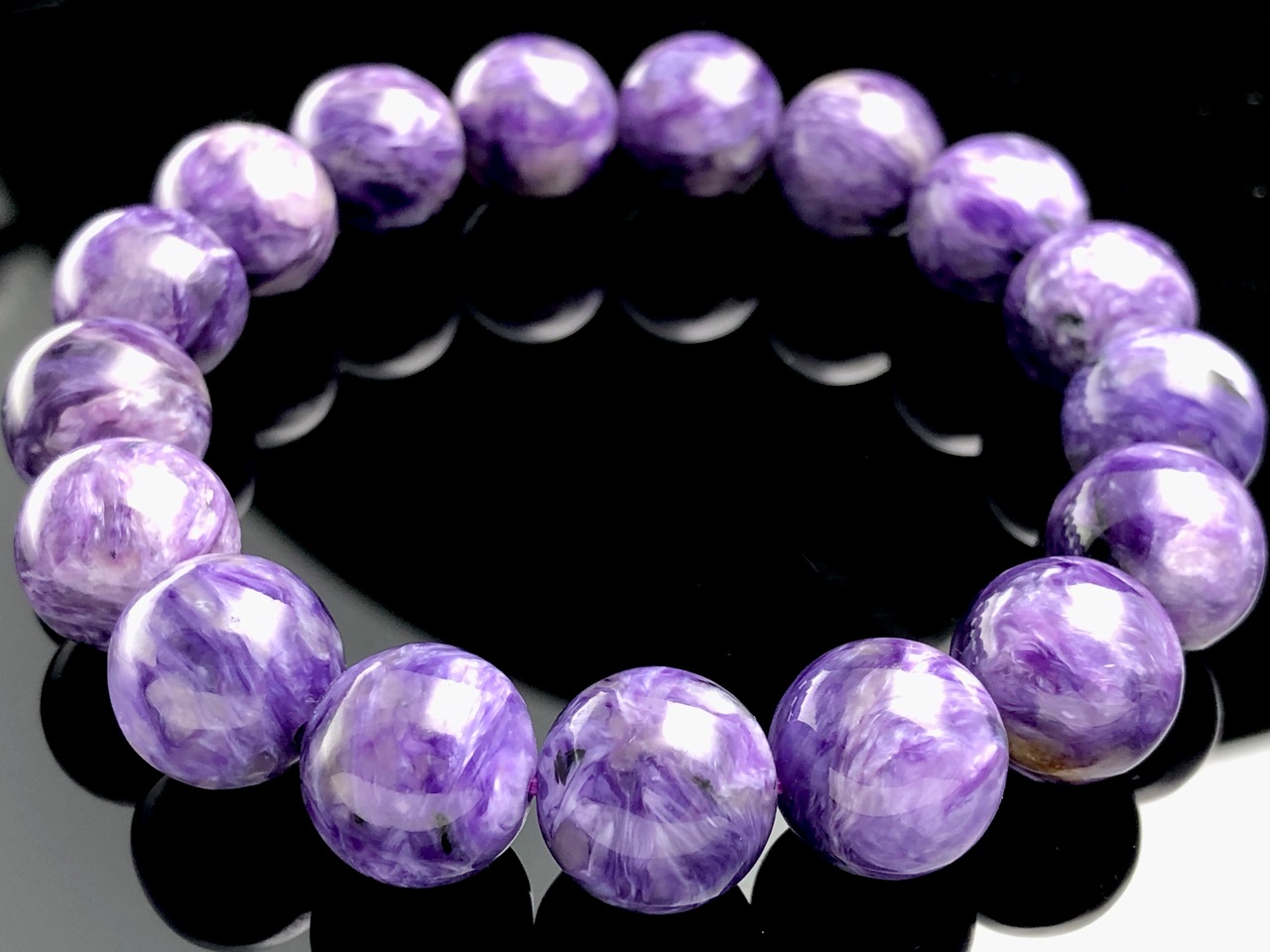 ��1��ʪ����������ҡ���󥰥��ȡ��������������ŷ���Х֥쥹��å�/����������ȡʥ������/Charoite��/�饦���/��13mm/1�ܡ�ŷ����/�ѥ���ȡ���ۡڥ���ꥫ�ġ����󡦹��Ÿ�����������Ͻ�Ÿ���㤤�դ���