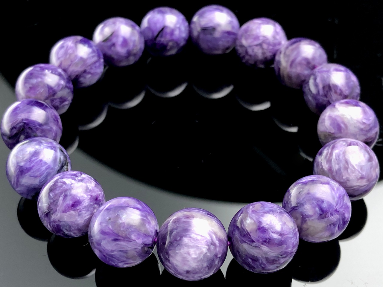 ��1��ʪ����������ҡ���󥰥��ȡ��������������ŷ���Х֥쥹��å�/����������ȡʥ������/Charoite��/�饦���/��13mm/1�ܡ�ŷ����/�ѥ���ȡ���ۡڥ���ꥫ�ġ����󡦹��Ÿ�����������Ͻ�Ÿ���㤤�դ���