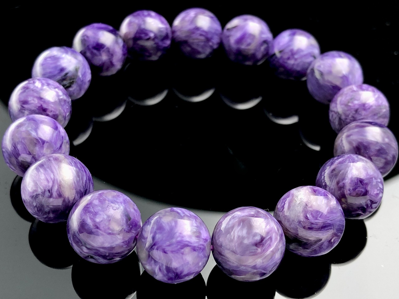 ��1��ʪ����������ҡ���󥰥��ȡ��������������ŷ���Х֥쥹��å�/����������ȡʥ������/Charoite��/�饦���/��13mm/1�ܡ�ŷ����/�ѥ���ȡ���ۡڥ���ꥫ�ġ����󡦹��Ÿ�����������Ͻ�Ÿ���㤤�դ���