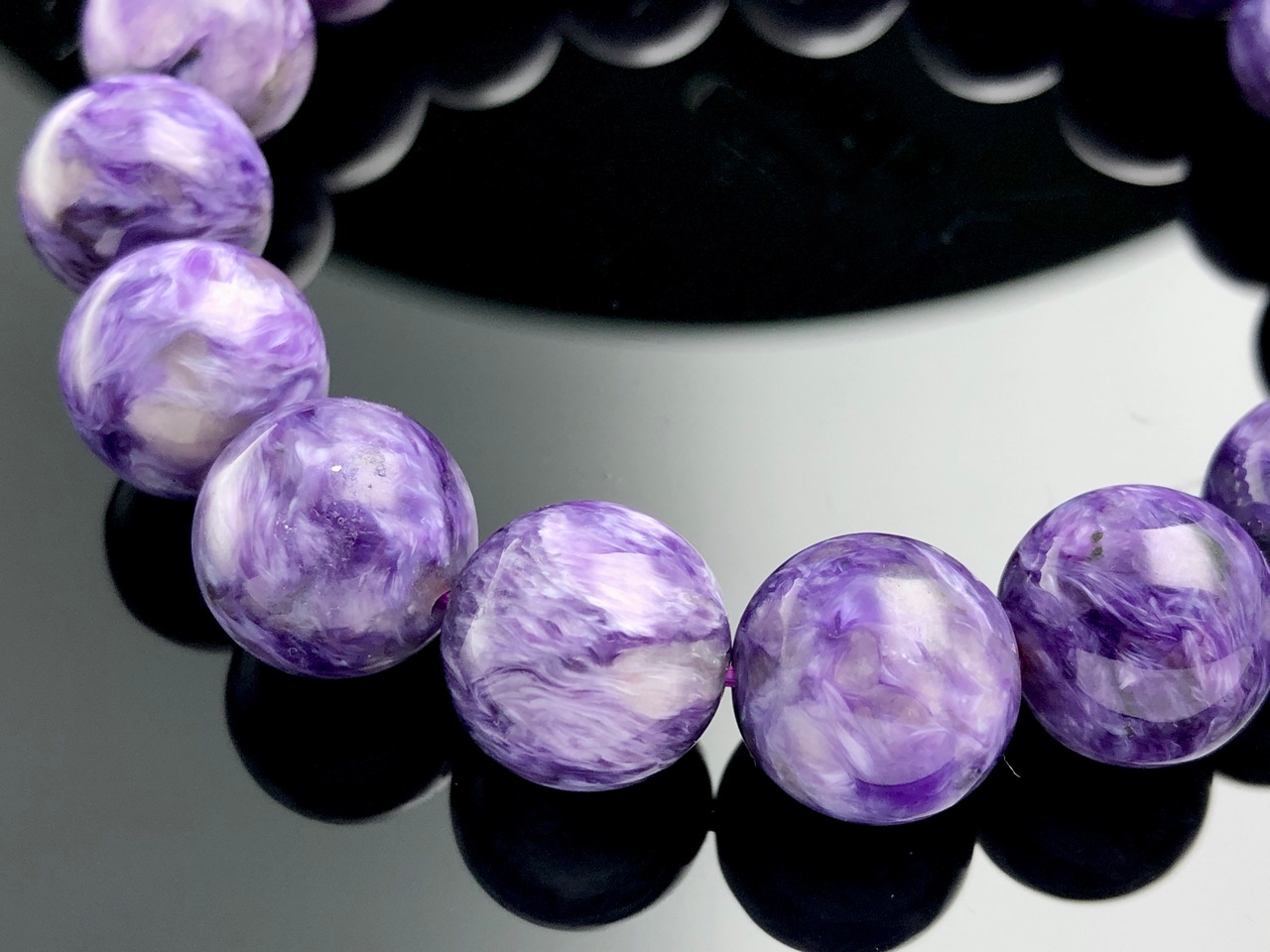 ��1��ʪ����������ҡ���󥰥��ȡ��������������ŷ���Х֥쥹��å�/����������ȡʥ������/Charoite��/�饦���/��13mm/1�ܡ�ŷ����/�ѥ���ȡ���ۡڥ���ꥫ�ġ����󡦹��Ÿ�����������Ͻ�Ÿ���㤤�դ���