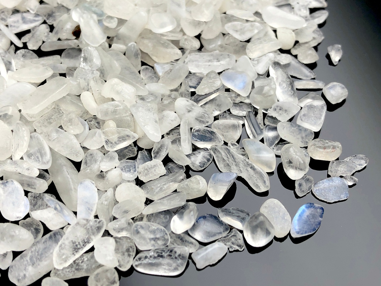 Τ褦֥롼顼򥵥ݡȤСŷФå/ࡼ󥹥ȡʷĹ/Moon stone/M/500g/γ2-8mmŷ/ѥȡۡڥꥫġ󡦹ŸϽŸ㤤դ