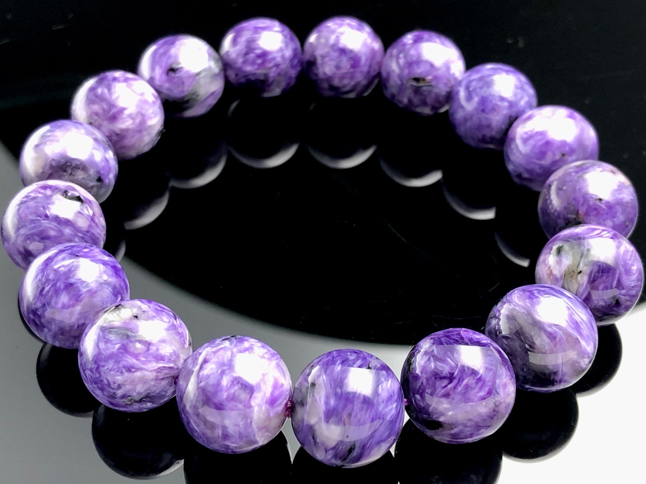 ��1��ʪ����������ҡ���󥰥��ȡ��������������ŷ���Х֥쥹��å�/����������ȡʥ������/Charoite��/�饦���/��13mm/1�ܡ�ŷ����/�ѥ���ȡ���ۡڥ���ꥫ�ġ����󡦹��Ÿ�����������Ͻ�Ÿ���㤤�դ���