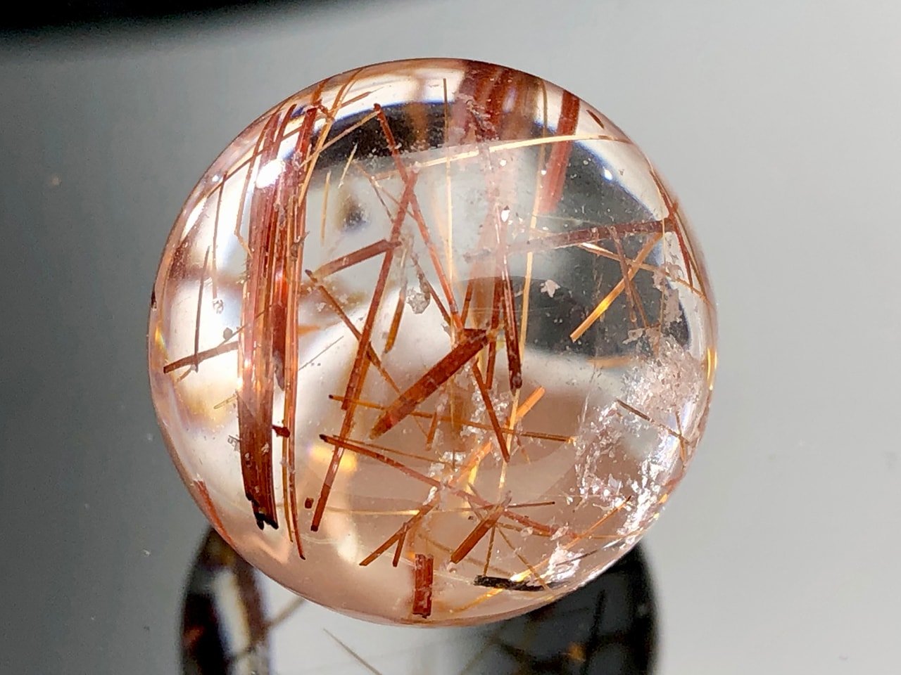 プラチナルチル ガーデンクォーツ レッドルチル カイヤナイト金運 商売