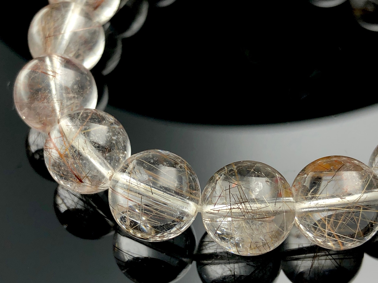 ��1��ʪ�ۥ֥饸�뻺��ŷ���Х֥쥹��å�/����С�����륯�����ġ�Silver Rutilelated quartz/���������徽��/��11mm/1�ġ�ŷ����/�ѥ���ȡ���ۡڥ���ꥫ�ġ����󡦹��Ÿ�����������Ͻ�Ÿ���㤤�դ���