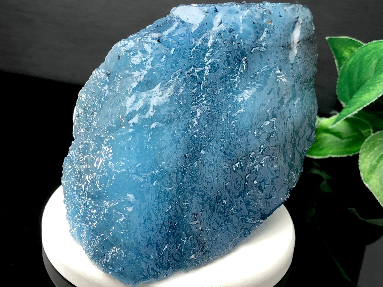 1点物】希少サイズ☆高発色ブルー◎☆水の恩恵☆天然原石/アクア