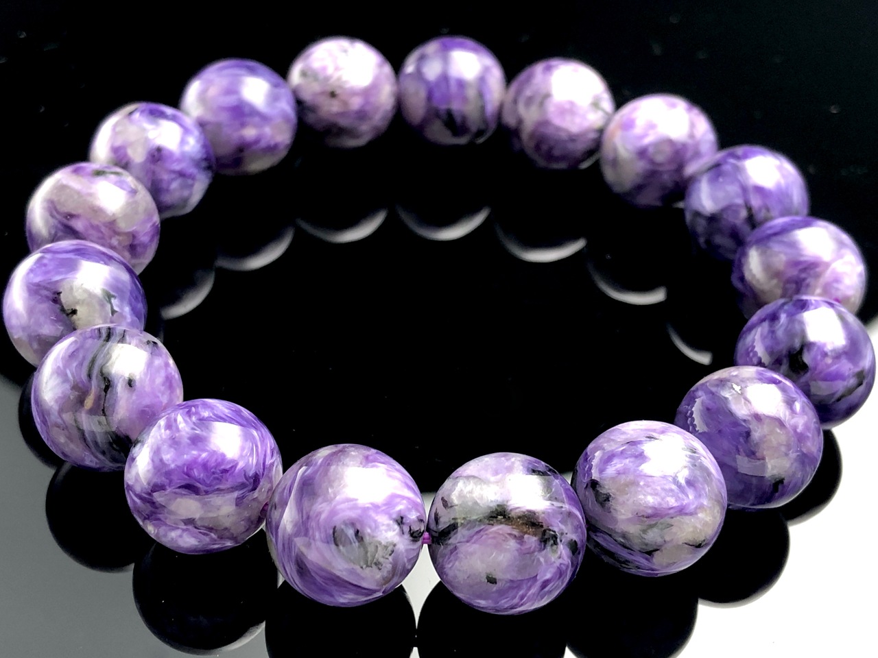 ��1��ʪ����������ҡ���󥰥��ȡ��������������ŷ���Х֥쥹��å�/����������ȡʥ������/Charoite��/�饦���/��13mm/1�ܡ�ŷ����/�ѥ���ȡ���ۡڥ���ꥫ�ġ����󡦹��Ÿ�����������Ͻ�Ÿ���㤤�դ���