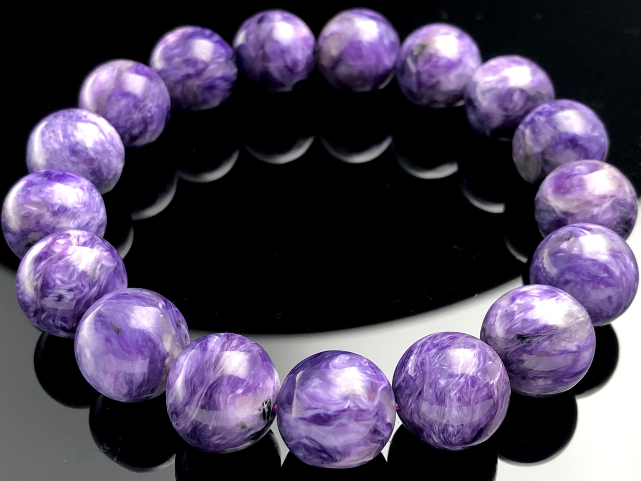 ¡Ú1ÅÀʪ¡ÛÀ¤³¦»°Âç¥Ò¡¼¥ê¥ó¥°¥¹¥È¡¼¥ó¡ú¥í¥·¥¢»º¡úÅ·Á³ÀХ֥쥹¥ì¥Ã¥È/¥Á¥ã¥í¥¢¥¤¥È¡Ê¥Á¥ã¥íÀÐ/Charoite¡Ë/¥é¥¦¥ó¥É/Ìó13mm/1ËÜ¡ÚÅ·Á³ÀÐ/¥Ñ¥ï¡¼¥¹¥È¡¼¥ó¡Û¡Ú¥¢¥á¥ê¥«¥Ä¡¼¥½¥ó¡¦¹á¹ÁŸ¼¨²ñ¡¦À¤³¦³ÆÃϽПÉÊÇ㤤ÉÕ¤±¡Û