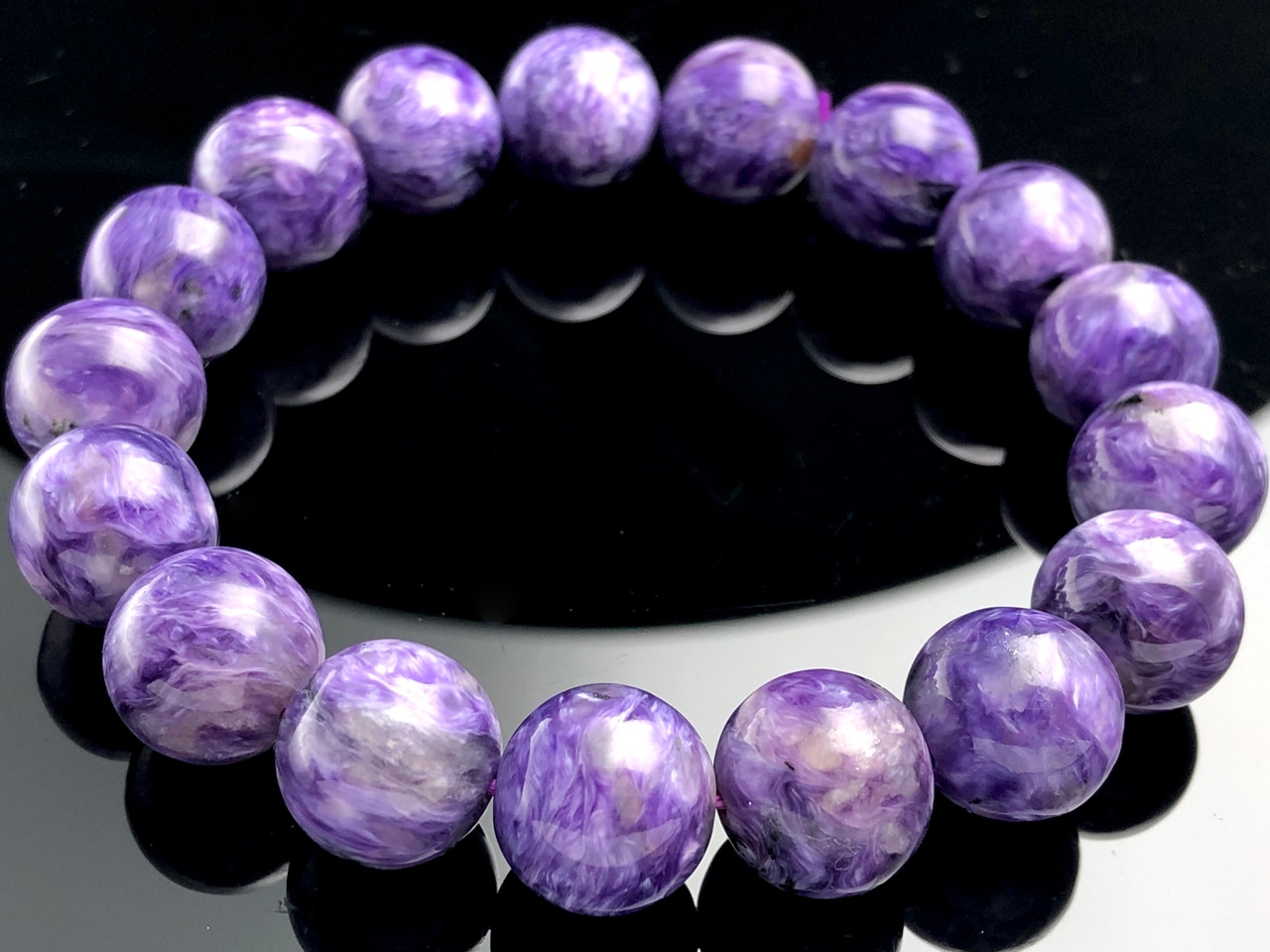 ¡Ú1ÅÀʪ¡ÛÀ¤³¦»°Âç¥Ò¡¼¥ê¥ó¥°¥¹¥È¡¼¥ó¡ú¥í¥·¥¢»º¡úÅ·Á³ÀХ֥쥹¥ì¥Ã¥È/¥Á¥ã¥í¥¢¥¤¥È¡Ê¥Á¥ã¥íÀÐ/Charoite¡Ë/¥é¥¦¥ó¥É/Ìó13mm/1ËÜ¡ÚÅ·Á³ÀÐ/¥Ñ¥ï¡¼¥¹¥È¡¼¥ó¡Û¡Ú¥¢¥á¥ê¥«¥Ä¡¼¥½¥ó¡¦¹á¹ÁŸ¼¨²ñ¡¦À¤³¦³ÆÃϽПÉÊÇ㤤ÉÕ¤±¡Û