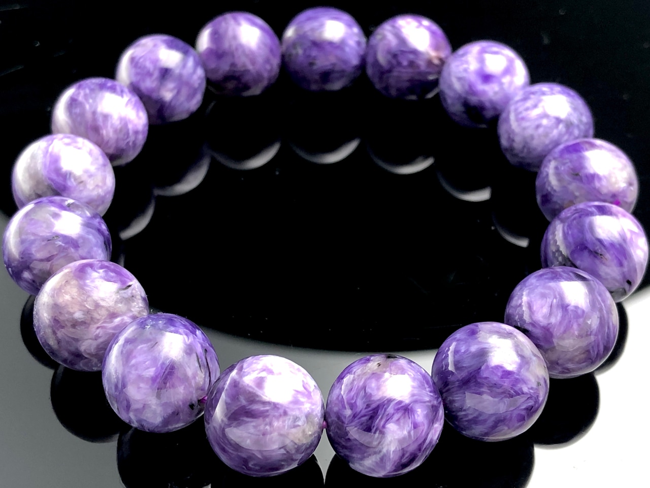 ¡Ú1ÅÀʪ¡ÛÀ¤³¦»°Âç¥Ò¡¼¥ê¥ó¥°¥¹¥È¡¼¥ó¡ú¥í¥·¥¢»º¡úÅ·Á³ÀХ֥쥹¥ì¥Ã¥È/¥Á¥ã¥í¥¢¥¤¥È¡Ê¥Á¥ã¥íÀÐ/Charoite¡Ë/¥é¥¦¥ó¥É/Ìó13mm/1ËÜ¡ÚÅ·Á³ÀÐ/¥Ñ¥ï¡¼¥¹¥È¡¼¥ó¡Û¡Ú¥¢¥á¥ê¥«¥Ä¡¼¥½¥ó¡¦¹á¹ÁŸ¼¨²ñ¡¦À¤³¦³ÆÃϽПÉÊÇ㤤ÉÕ¤±¡Û