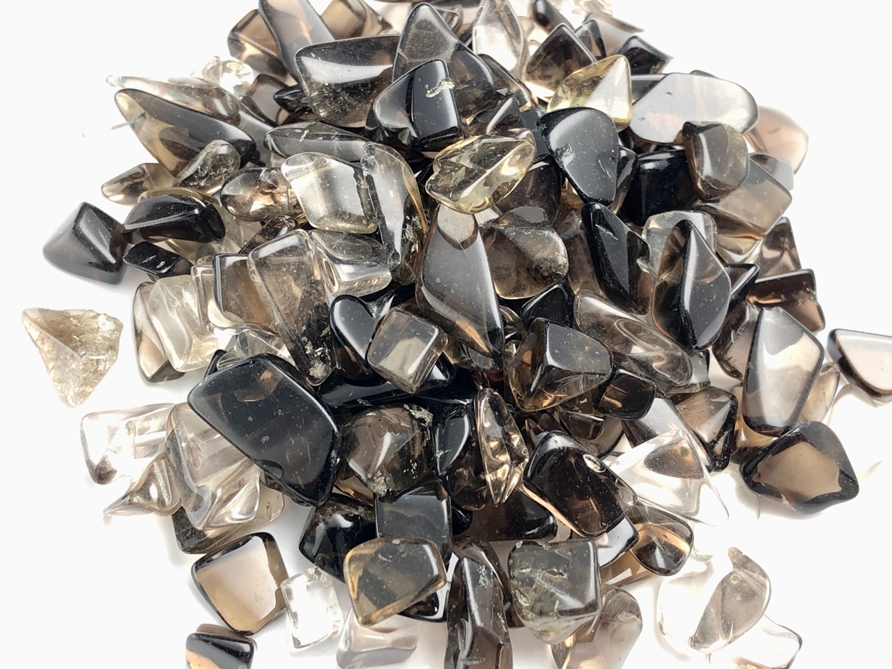 ��Ʃ������ŷ���Ф�������å�/���⡼������������(Smokyquartz����徽)/L������/��500g/γ��������4-12mm��ŷ����/�ѥ���ȡ���ۡڥ���ꥫ�ġ����󡦹��Ÿ�����������Ͻ�Ÿ���㤤�դ���