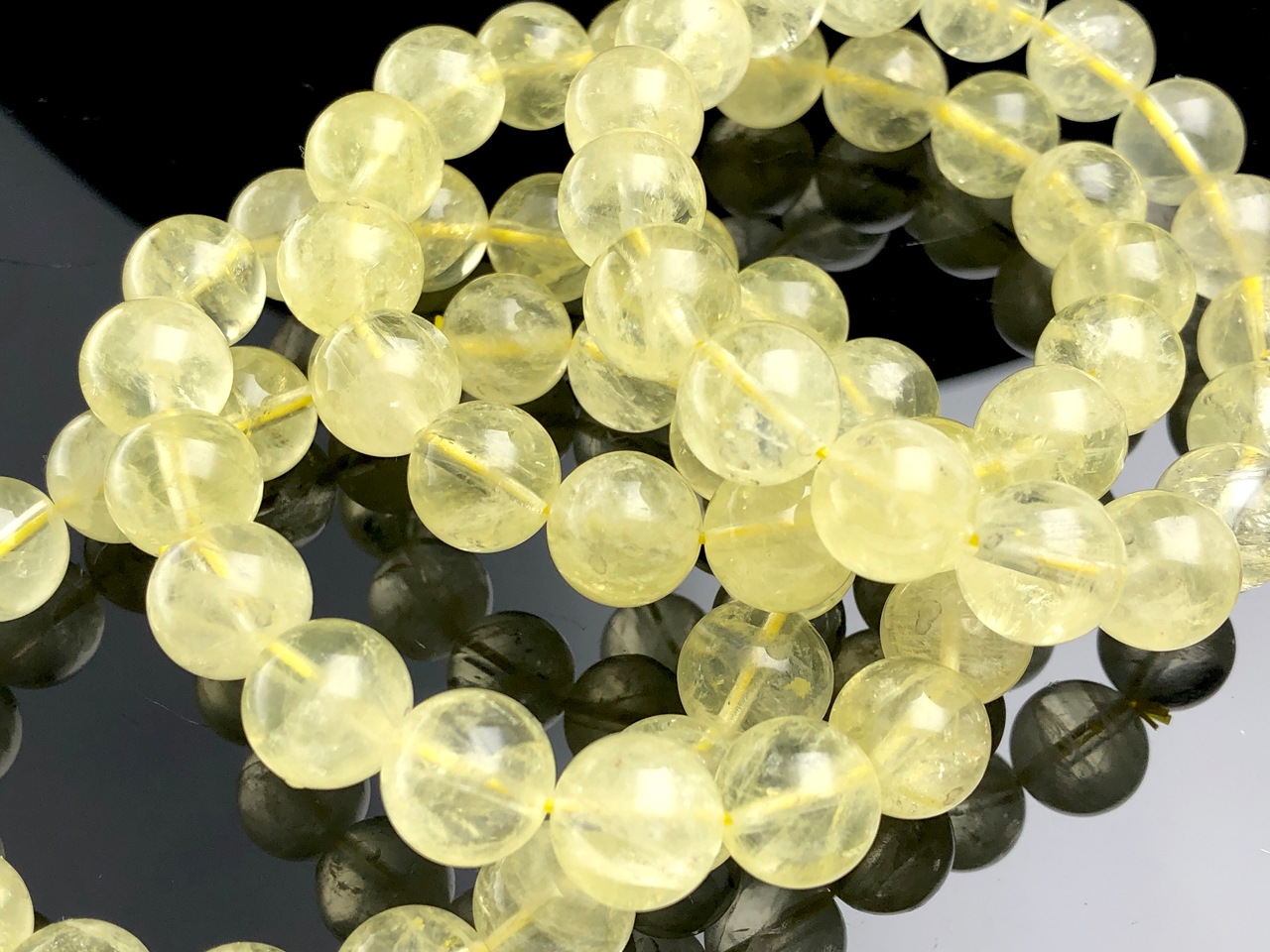 �֥饸�뻺��ŷ���Х֥쥹��å�/���󥯥����ġ�Lemon Quartz/����徽/β���徽��/�饦���/��12mm/1�ܡ�ŷ����/�ѥ���ȡ���ۡڥ���ꥫ�ġ����󡦹��Ÿ�����������Ͻ�Ÿ���㤤�դ���