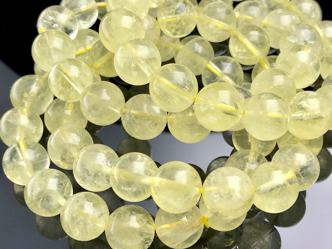 �֥饸�뻺��ŷ���Х֥쥹��å�/���󥯥����ġ�Lemon Quartz/����徽/β���徽��/�饦���/��12mm/1�ܡ�ŷ����/�ѥ���ȡ���ۡڥ���ꥫ�ġ����󡦹��Ÿ�����������Ͻ�Ÿ���㤤�դ���