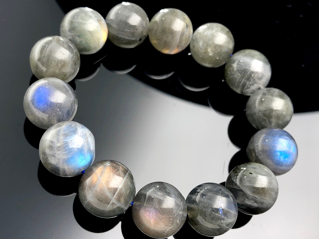 ¡Ú1ÅÀʪ¡ÛÂç¶Ì¡ª5A¥é¥ó¥¯¡ú¸¸ÁÛŪ¤Ê¸÷¡ú¥ì¥¤¥ó¥Ü¡¼¥ì¥Ã¥»¥ó¥¹¡ú¥«¥Ê¥À»º¡úÅ·Á³ÀХ֥쥹¥ì¥Ã¥È/¥ì¥¤¥ó¥Ü¡¼¥é¥Ö¥é¥É¥é¥¤¥È(Labradorite/Á⳥ĹÀÐ)/¥é¥¦¥ó¥É/Ìó15mm/1ËÜ¡ÚÅ·Á³ÀÐ/¥Ñ¥ï¡¼¥¹¥È¡¼¥ó¡Û¡Ú¥¢¥á¥ê¥«¥Ä¡¼¥½¥ó¡¦¹á¹ÁŸ¼¨²ñ¡¦À¤³¦³ÆÃϽПÉÊÇ㤤ÉÕ¤±¡Û