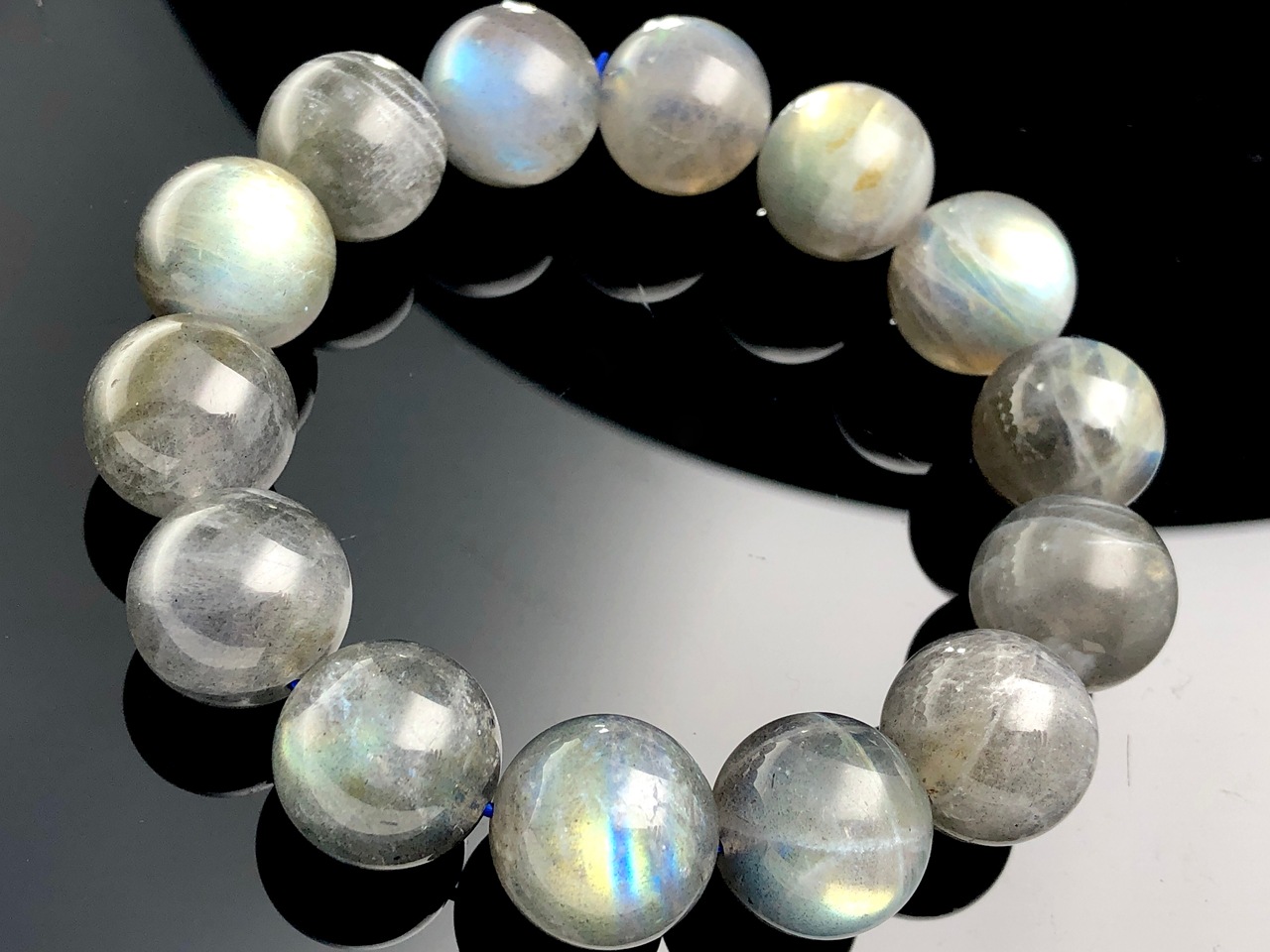 ��1��ʪ����̡�5A��󥯡�����Ū�ʸ����쥤��ܡ���å��󥹡����ʥ�����ŷ���Х֥쥹��å�/�쥤��ܡ���֥�ɥ饤��(Labradorite/�⳥Ĺ��)/�饦���/��16mm/1�ܡ�ŷ����/�ѥ���ȡ���ۡڥ���ꥫ�ġ����󡦹��Ÿ�����������Ͻ�Ÿ���㤤�դ���