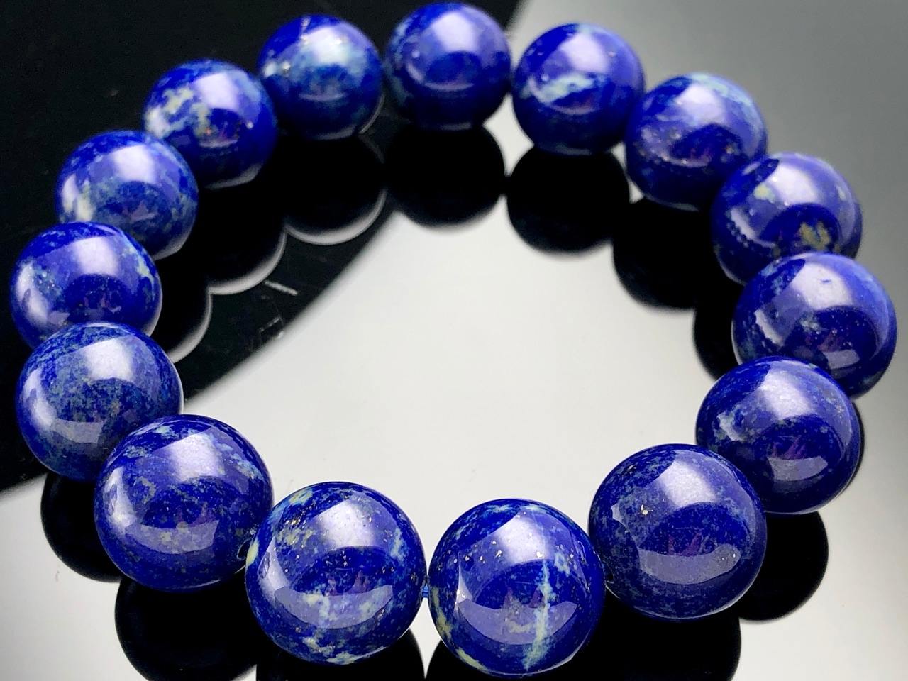 ¡Ú1ÅÀʪ¡Û¥¢¥Õ¥¬¥Ë¥¹¥¿¥ó»º¡úÅ·Á³ÀХ֥쥹¥ì¥Ã¥È/¥é¥Ô¥¹¥é¥º¥ê¡ÊLapis-lazuli/ÀĶâÀСË/¥é¥¦¥ó¥É/Ìó14mm/1ËÜ¡ÚÅ·Á³ÀÐ/¥Ñ¥ï¡¼¥¹¥È¡¼¥ó¡Û¡Ú¥¢¥á¥ê¥«¥Ä¡¼¥½¥ó¡¦¹á¹ÁŸ¼¨²ñ¡¦À¤³¦³ÆÃϽПÉÊÇ㤤ÉÕ¤±¡Û