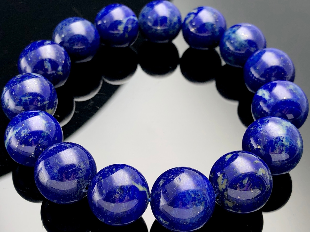 ¡Ú1ÅÀʪ¡Û¥¢¥Õ¥¬¥Ë¥¹¥¿¥ó»º¡úÅ·Á³ÀХ֥쥹¥ì¥Ã¥È/¥é¥Ô¥¹¥é¥º¥ê¡ÊLapis-lazuli/ÀĶâÀСË/¥é¥¦¥ó¥É/Ìó14mm/1ËÜ¡ÚÅ·Á³ÀÐ/¥Ñ¥ï¡¼¥¹¥È¡¼¥ó¡Û¡Ú¥¢¥á¥ê¥«¥Ä¡¼¥½¥ó¡¦¹á¹ÁŸ¼¨²ñ¡¦À¤³¦³ÆÃϽПÉÊÇ㤤ÉÕ¤±¡Û