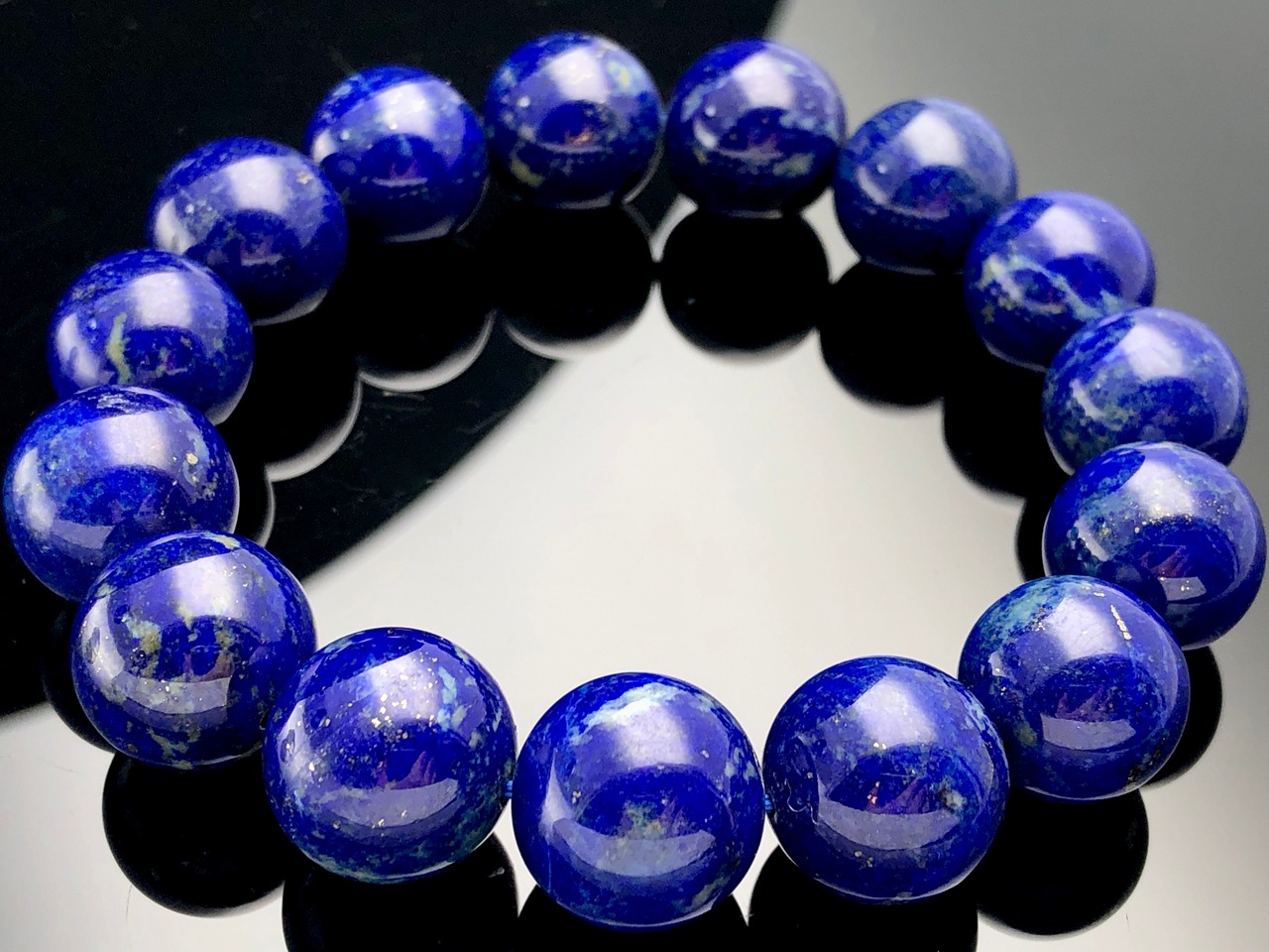 ¡Ú1ÅÀʪ¡Û¥¢¥Õ¥¬¥Ë¥¹¥¿¥ó»º¡úÅ·Á³ÀХ֥쥹¥ì¥Ã¥È/¥é¥Ô¥¹¥é¥º¥ê¡ÊLapis-lazuli/ÀĶâÀСË/¥é¥¦¥ó¥É/Ìó14mm/1ËÜ¡ÚÅ·Á³ÀÐ/¥Ñ¥ï¡¼¥¹¥È¡¼¥ó¡Û¡Ú¥¢¥á¥ê¥«¥Ä¡¼¥½¥ó¡¦¹á¹ÁŸ¼¨²ñ¡¦À¤³¦³ÆÃϽПÉÊÇ㤤ÉÕ¤±¡Û