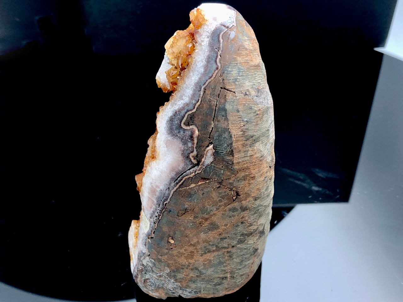 金運石 シトリンドーム ブラジル原産 43kg ブラジル産 シトリン | 鉱物標本,カ行,クォーツ/水晶 | ほたるみ