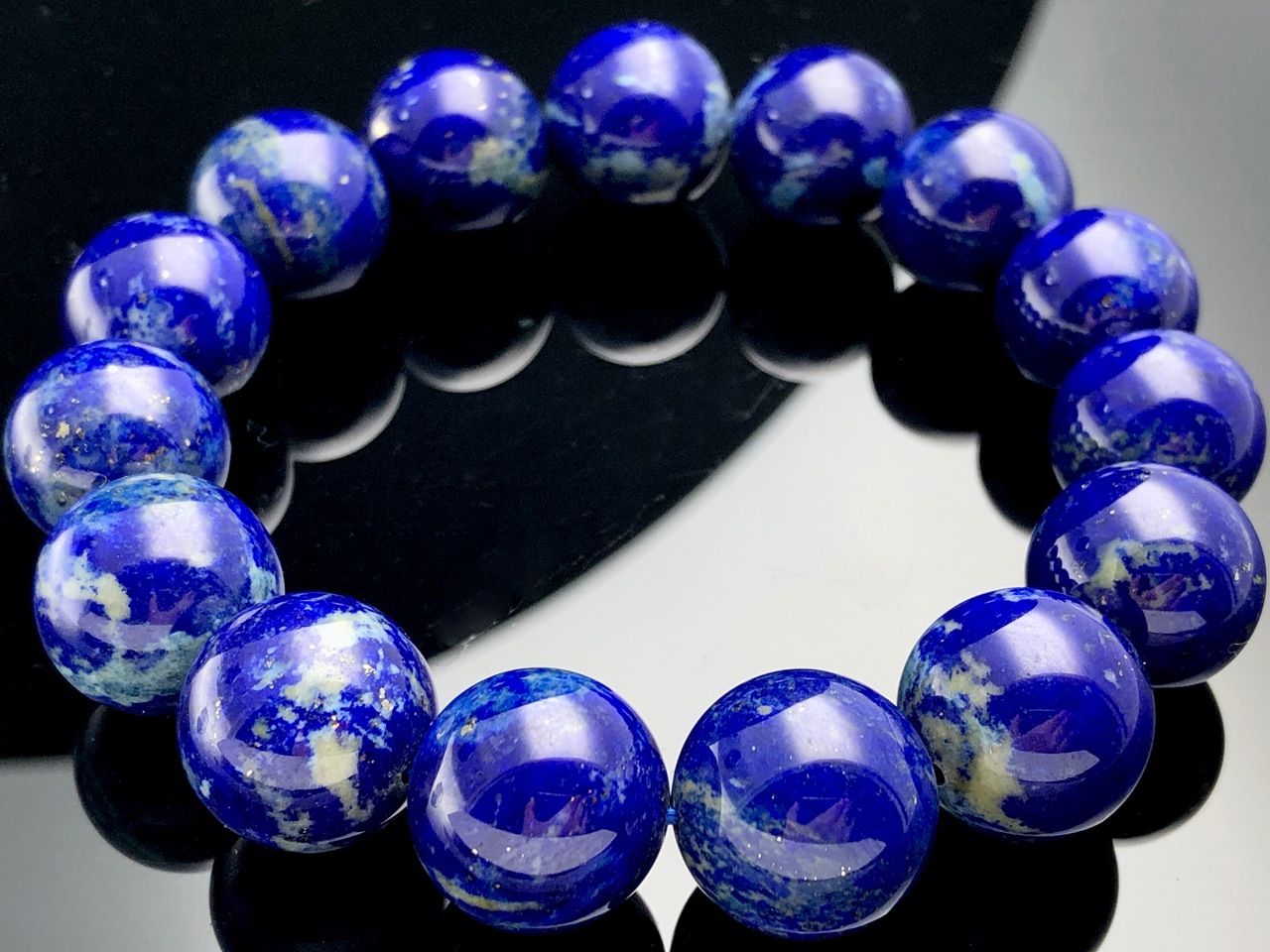 ��1��ʪ�ۥ��ե��˥����󻺡�ŷ���Х֥쥹��å�/��ԥ��饺���Lapis-lazuli/�Ķ��С�/�饦���/��15mm/1�ܡ�ŷ����/�ѥ���ȡ���ۡڥ���ꥫ�ġ����󡦹��Ÿ�����������Ͻ�Ÿ���㤤�դ���