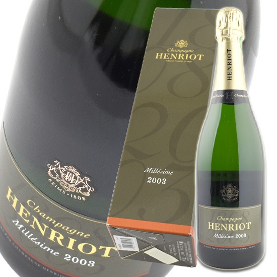 アンリオ ブリュット ミレジメ  箱付 [2003] 750ml 白泡 |フランス|ワイン