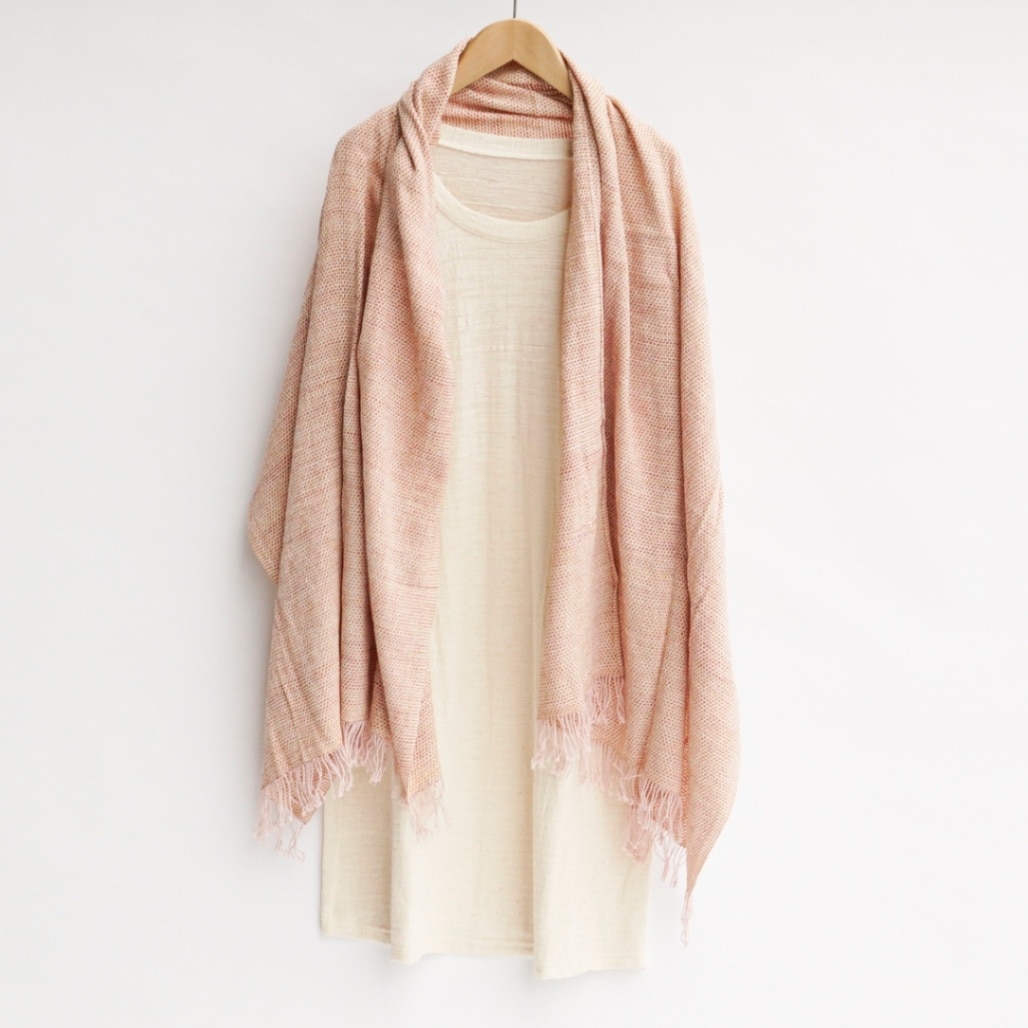 UVカットストールななこ織り 2色展開