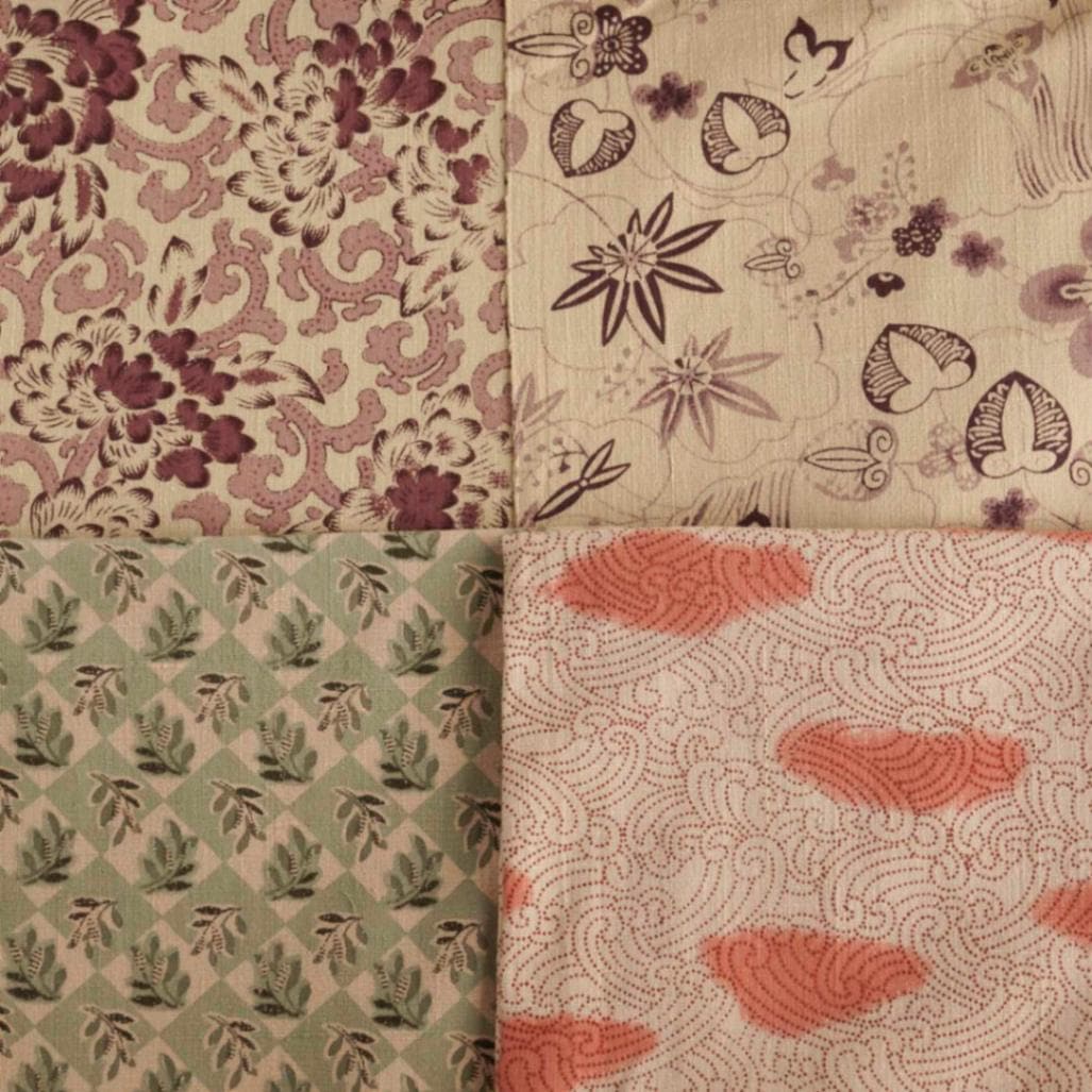 【2mカット生地】317/1土布 絵更紗