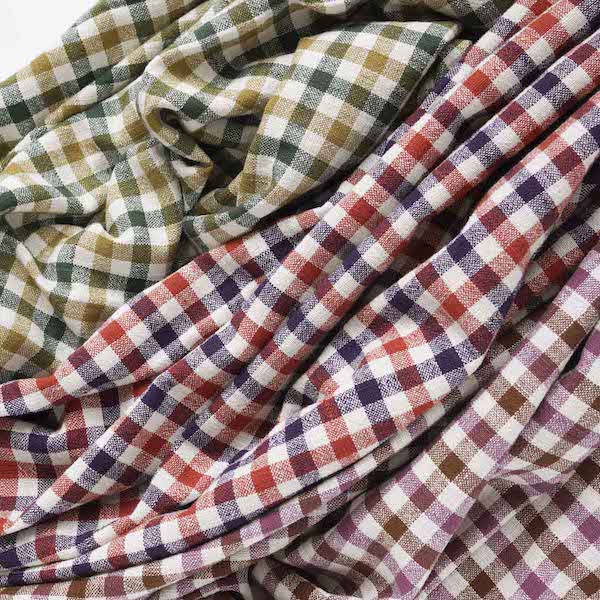 【2ｍカット生地】117/1チェック