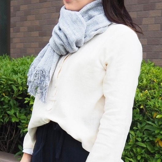 417/2綾織りストール　3色展開