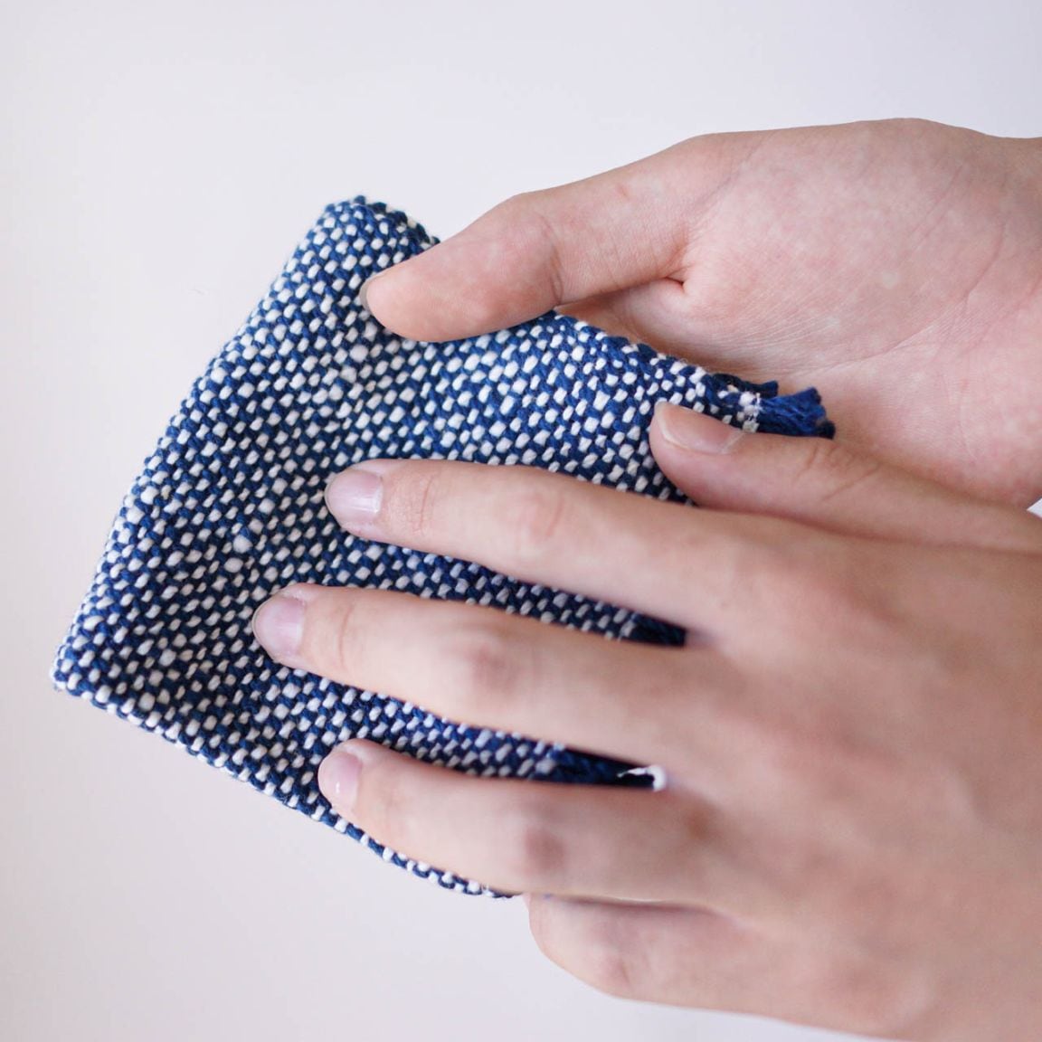 和紡布ハンカチ　3色展開