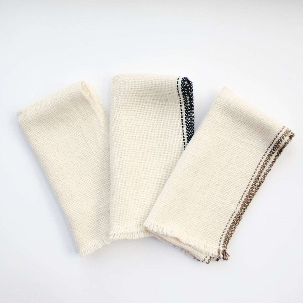 和紡布タオル　3色展開