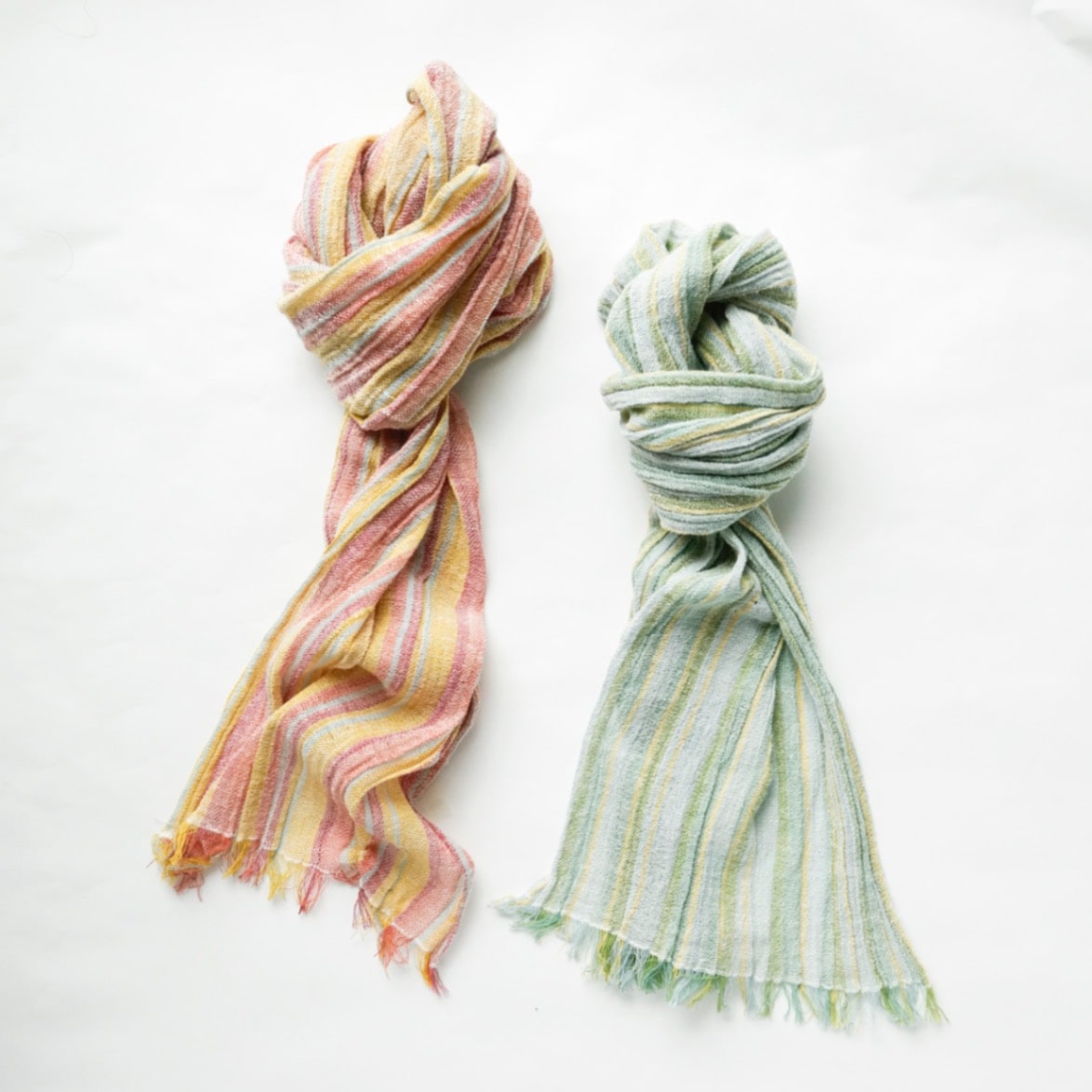 UVカットストールストライプミニ　2色展開