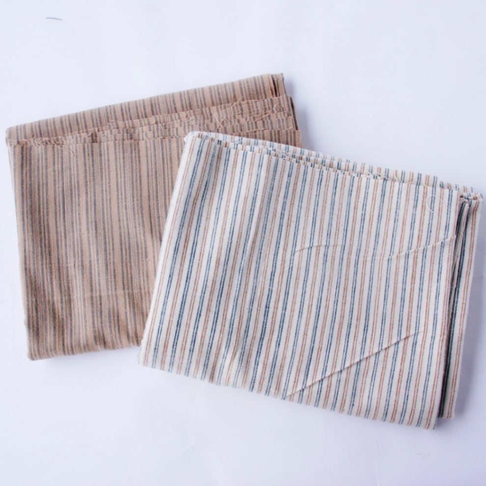 【2ｍカット生地】317/1縞　7色展開