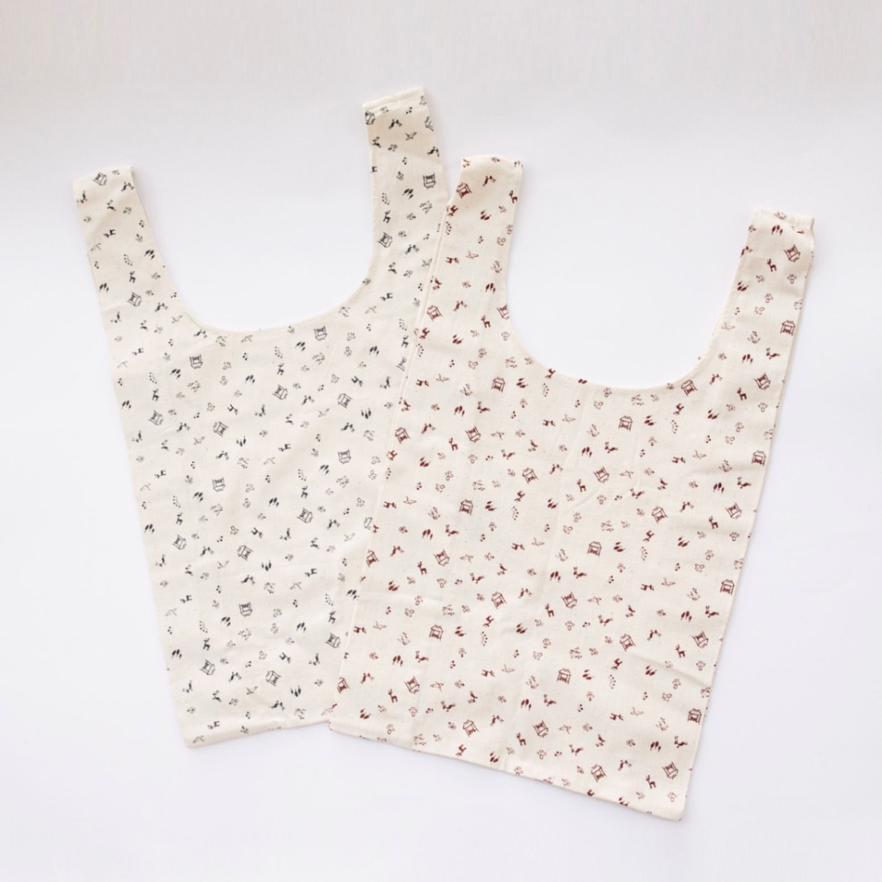 エコバッグ絵更紗奈良絵　2色展開