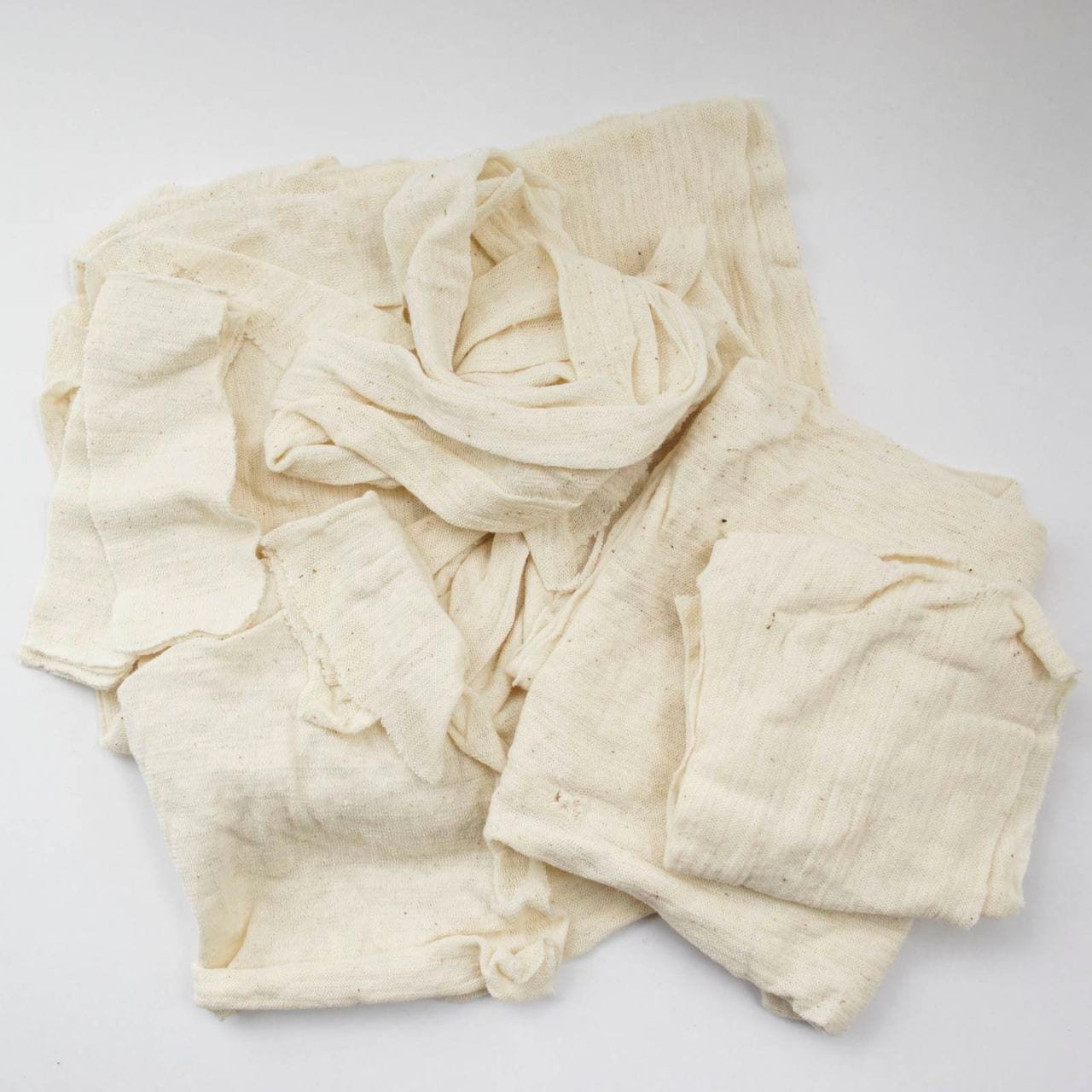 手紡ぎのニット生地はぎれセット
