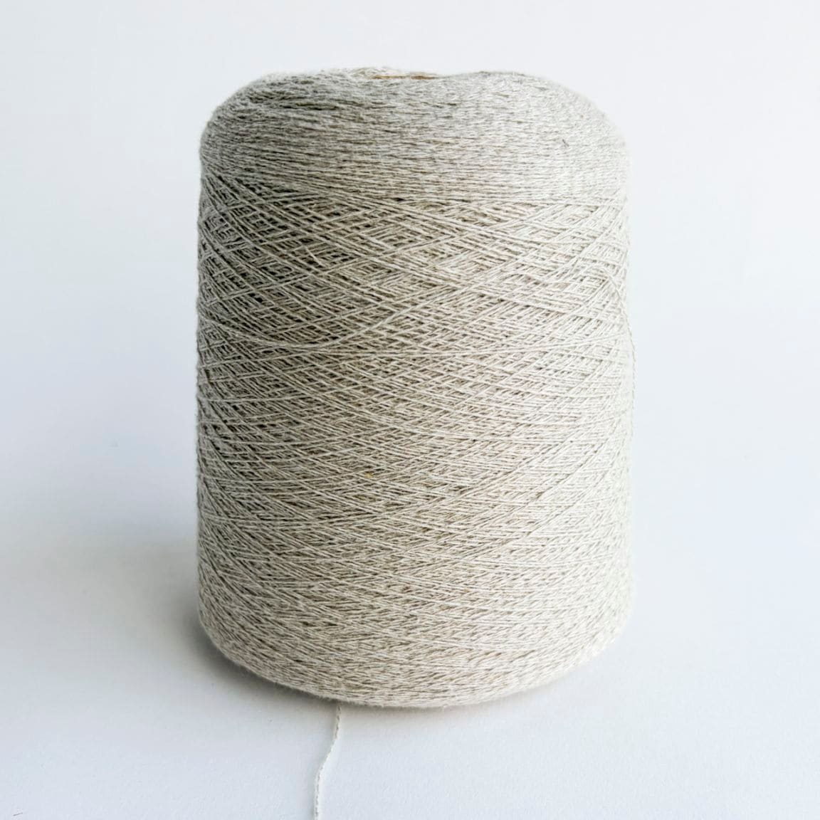 手紡ぎ糸｜317/1・野蚕12/1糸　500gコーン売り